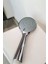 Gri Renkli Ayarlanabilir 5 Mod Su Tasarruflu Banyo Duş Başlığı 23,5x9,5 cm 1