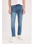 Pedro Slim Fit Dar Kalıp Normal Bel Dar Paça Jean Pantolon E5429ax25sp 15