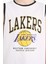 Erkek Çocuk NBA Los Angeles Lakers Bisiklet Yaka Atlet 14