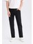 Sergio Regular Fit Solmayan Renk Normal Kalıp Normal Bel Boru Paça Siyah Jean Pantolon E6111AX25SP 12