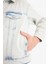 %100 Pamuk Oversize Geniş Kalıp Mevsimlik Baharlık Denim Ceket D7741AX25SP 19