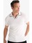 Modern Fit Polo Yaka Kısa Kollu Triko Tişört C4984AX25SM 7