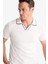 Modern Fit Polo Yaka Kısa Kollu Triko Tişört C4984AX25SM 10