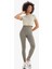 Fit Crop Bisiklet Yaka Basic Düz Sporcu Kısa Kollu Tişört D7295AX25SP 14