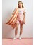 Kız Çocuk Pijama Takımı Baskılı Kısa Kollu Üst Beli Lastikli Şort E6227A825HS 7