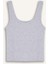 Slim Fit Dar Kesim Basic Düz U Yaka Fitilli Kaşkorse Atlet E5540AX25SM 18