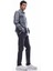 Erkek Jean Pantolon 6WAM40095ND Antrasit 2