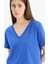 Regular Fit V Yaka Basic Düz Penye Kısa Kollu Tişört W9578AZ25SP 12