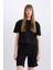 Regular Fit Normal Bel Düz Paça Bermuda Şort W9369AZ25SM 9