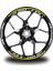 Sarı Yamaha mt 09 Sp Takım Jant Sticker Etiket 1