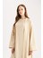 Relax Fit Şal Yaka Krinkıl Kumaş Uzun Kimono E1816AX25SP 17