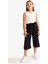 Kız Çocuk Culotte Geniş Paça Viskon Kapri 9