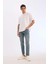 Slim Tapered Fit Dar Kalıp Normal Bel Daralan Paça Jean Pantolon E7108AX25SP 12