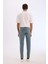 Slim Tapered Fit Dar Kalıp Normal Bel Daralan Paça Jean Pantolon E7108AX25SP 18