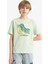 Erkek Çocuk Bisiklet Yaka Baskılı Kısa Kollu Tişört E6310A825HS 9
