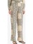 Regular Fit Şal Desenli Viskon Plaj Pantolonu-Fall in Love C3159AX25SP 10