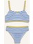 Kız Çocuk Çizgili Bikini Takımı E5131A825HS 8