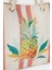 Kadın Ananas Desenli Plaj Çantası E7393AXNS 8