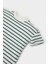 Erkek Bebek Bisiklet Yaka Çizgili Kısa Kollu Tişört E6740A525SM 9
