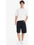 %100 Pamuk Kargo Fit Jean Bermuda Şort E1380AX25SM 9