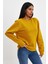 Kadın Bisiklet Yaka Rahat Kalıp 3 Iplik Içi Polarlı Kalın Sweatshirt SPR24SWK36 4