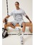 Fit Hızlı Kuruyan Oversize Geniş Kalıp Sporcu Kısa Paça Şort E4128AX25SM 9