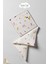 %100 Pamuk Müslin Bebek Ağız Mendili 6’lı 25x25 cm Ceylan Desenli – Yumuşak&Nefes Alabilir 3