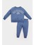 Erkek Bebek 2'li Takım Baskılı Sweatshirt Beli Lastikli Eşofman Altı D2599A525SP 6