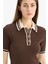 Regular Fit Düğmeli Polo Yaka Kısa Kollu Triko Kazak D4233AX25SP 7