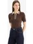 Regular Fit Düğmeli Polo Yaka Kısa Kollu Triko Kazak D4233AX25SP 9