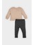 Erkek Bebek 2'li Takım Baskılı Sweatshirt Beli Lastikli Alt D2937A525SP 11