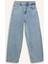 Baggy Fit Yüksek Bel Uzun Jean Yıkamalı Pantolon E3187AX25SP 16