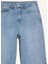 Straight Fit Yüksek Bel Bilek Boy Jean Yıkamalı Pantolon E3191AX25SP 17