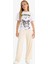 Kız Çocuk Beli Lastikli Wide Leg Geniş Paça Eşofman Altı E1836A825AU 12