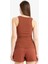 Slim Fit Dar Kesim Basic Düz Yuvarlak Yaka Fitilli Kaşkorse Atlet E5539AX25SM 15