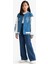 Kız Çocuk Wide Leg Geniş Paça Beli Lastikli Eşofman Altı C7131A825AU 8