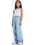 Kız Çocuk Wide Leg Kargo Geniş Paça Jean Pantolon E5879A825AU 9