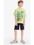 Erkek Çocuk Ninja Turtles-Retro Pijama Takımı Kısa Kollu Üst Şort E6965A825HS 8