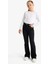 Kız Çocuk Flare Fit İspanyol Paça Jean Pantolon E6183A825AU 9