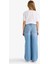 Kız Çocuk Wide Leg Geniş Paça Jean Pantolon E5881A825AU 14
