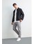 Jogger Fit Beli Bağcıklı Lastikli Esnek Kumaş Cepli Duble Paça Pantolon Y2651AZ25AU 10