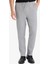 Jogger Fit Beli Bağcıklı Lastikli Esnek Kumaş Cepli Duble Paça Pantolon Y2651AZ25AU 14