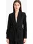 Regular Fit Kuşaklı Basic Düz Blazer Ceket E7346AX25SP 13