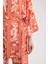 Relax Fit Desenli Kuşaklı Kimono D5443AX25SP 13