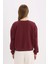 Regular Fit Bisiklet Yaka Kalın Basic Düz Sweatshirt D6645AX25SP 11