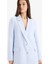 Afra x DeFacto Oversize Geniş Kalıp Tensel Blazer Ceket Z8276AZ25SP 17