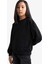 Kız Çocuk Relax Fit Bisiklet Yaka Baskılı 2'li Sweatshirt E6473A825AU 17