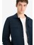 Regular Fit Çift Cepli Twill Uzun Kollu Gömlek E7689AX25SP 7