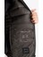 Su İtici Slim Fit Dar Kesim İç Cep Detaylı Kapüşonlu Fermuarlı Cepli Şişme Mont N4661AZ25AU 16