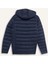 Su İtici Slim Fit Dar Kesim İç Cep Detaylı Kapüşonlu Fermuarlı Cepli Şişme Mont N4661AZ25AU 18